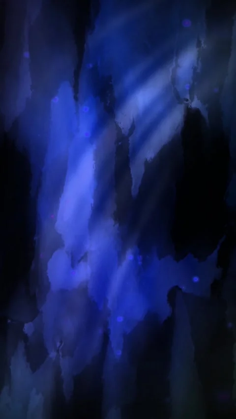 Abstract Blue Painted Shapes Vertical 4K Loop Stock Footage 267497471