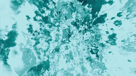 Abstract blue paints spread Stock Footage 135457599