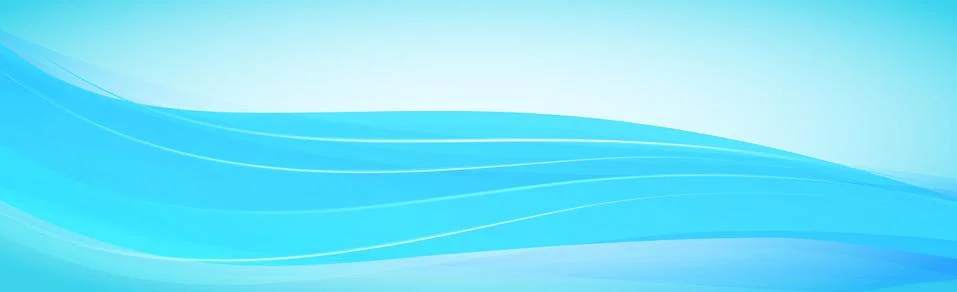 Abstract blue panoramic background made of triangles - Vector Stock Illustration