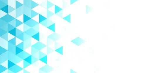 Abstract blue panoramic background made of triangles - Vector Abstract blu... Stock Photos