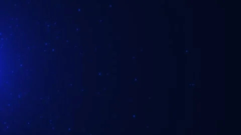 Abstract blue particle background Video stock 283725501
