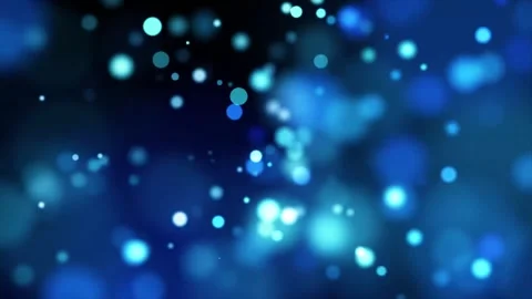 Abstract Blue Particle Motion Background for Technology Themes Vídeos de archivo 329173309