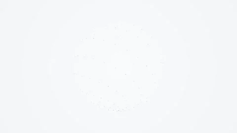 Abstract Blue Particle Network Wireframe Motion Background Stock Footage 334362192