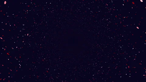 Abstract blue particle tunnel background with glowing dots, futuristic motion 動画素材 330066356