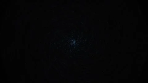 Abstract Blue Particle Vortex - Galactic Spiral Motion Graphics Background Stock Footage 334345996