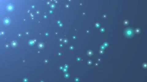 Abstract blue particles background Stock Footage 48363585
