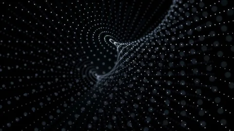 Abstract Blue Particles Background Stock Footage 76240541