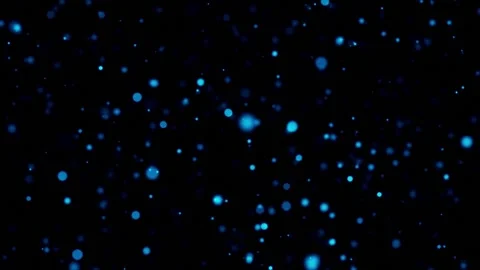 Abstract Blue Particles Background Stock Footage 318565338