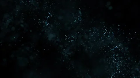 Abstract Blue Particles Stock Footage 263956157