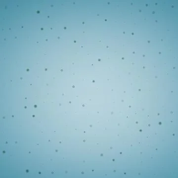 Abstract Blue Particles in the Liquid Stock Illustration