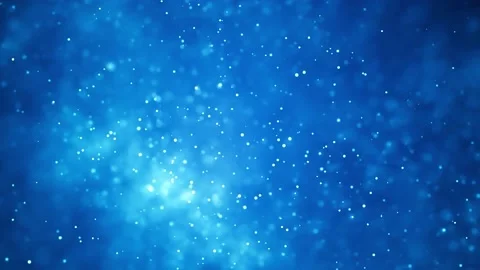 Abstract Blue Particles Motion Background Stock-Footage 166842134