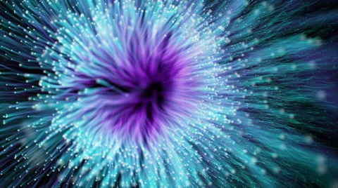 Abstract blue particles video Vidéo 54482022