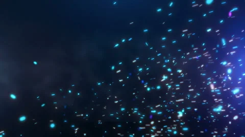 Abstract blue particles video 스톡 동영상 61481982