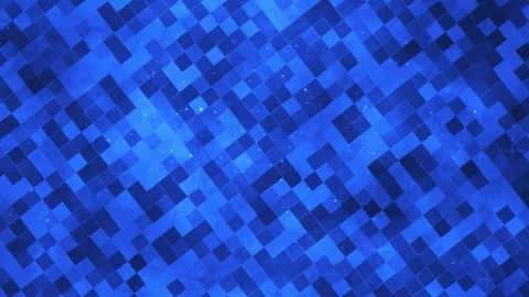 Abstract blue pattern background with flying sparkling particles Stock Footage 306996222
