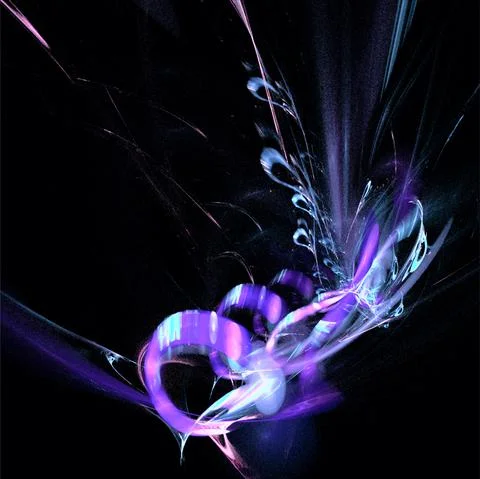 Abstract blue pattern on black, color graphics, background, design 스톡 일러스트