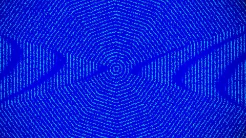 Abstract Blue Pattern with Concentric Circles 스톡 일러스트