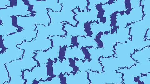 Abstract blue pattern with dark irregular shapes Illustrazione stock