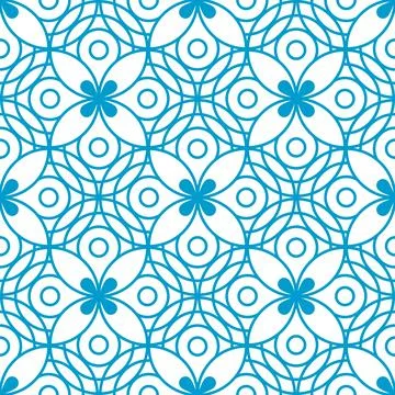 Abstract blue pattern design art Stock-Illustration