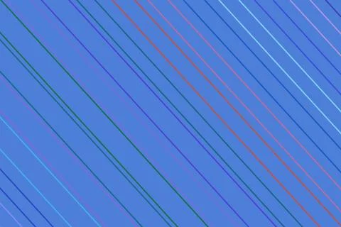Abstract blue pattern with diagonal lines and colorful accents Stock Illustration