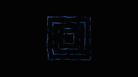 Abstract blue pattern evolving with subtle light shifts during a dark backg.. Vídeos de archivo 342511359