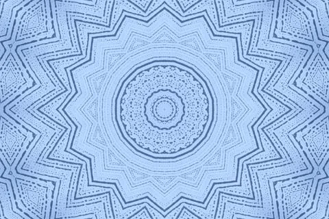 Abstract blue pattern from foam on the glass Stock Illustration