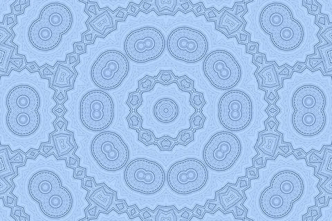 Abstract blue pattern from foam on the glass Stock Illustration