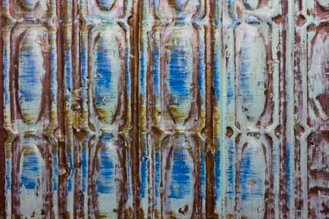 Abstract blue pattern horizontal Stock-Fotos