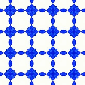 Abstract Blue Pattern Stock-Illustration