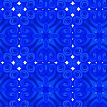 Abstract Blue Pattern Stock-Illustration