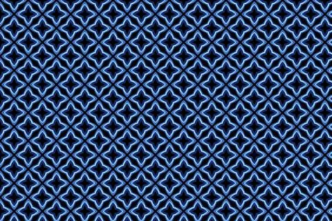 Abstract Blue Pattern Stock Illustration