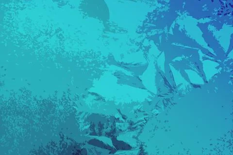 Abstract blue pattern illustration with pointed corners Stock Photos