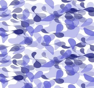 Abstract blue pattern-trendy design Stock Illustration