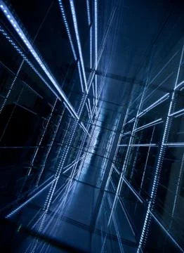 Abstract blue Foto stock