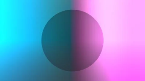 The Abstract blue-pink background. Eclipse digital design. Bright background Stock Illustration