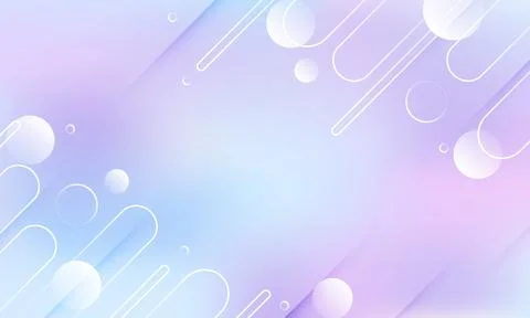 Abstract blue, pink gradient background with dynamic lines. Stock Illustration