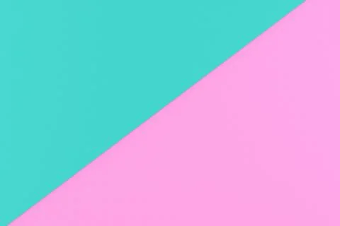 Abstract Blue Pink Two tone Color paper texture background. Minimal geometric Stock Illustration