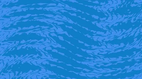 Abstract blue pixel art wave pattern background Illustrazione stock