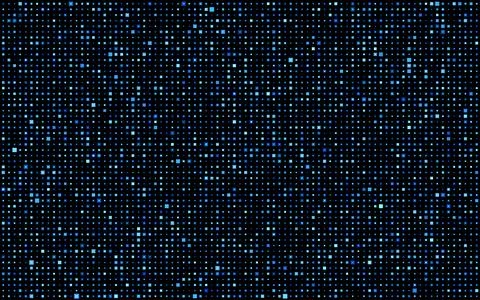 Abstract blue pixel mosaic background 스톡 일러스트