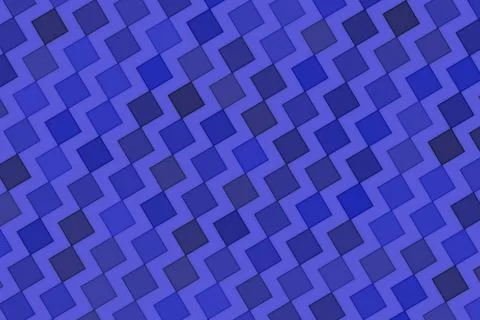 Abstract blue pixel pattern with dark squares and light background Illustrazione stock