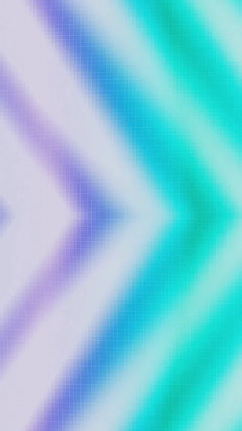 Abstract Blue Pixelated Chevron Motion Background Vertical Loop Vidéo 334920953