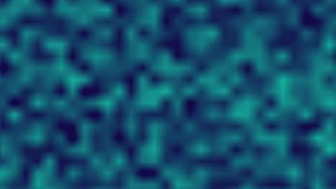 Abstract blue pixelated digital pattern, geometric futuristic technology ba.. Stock Footage 315436829