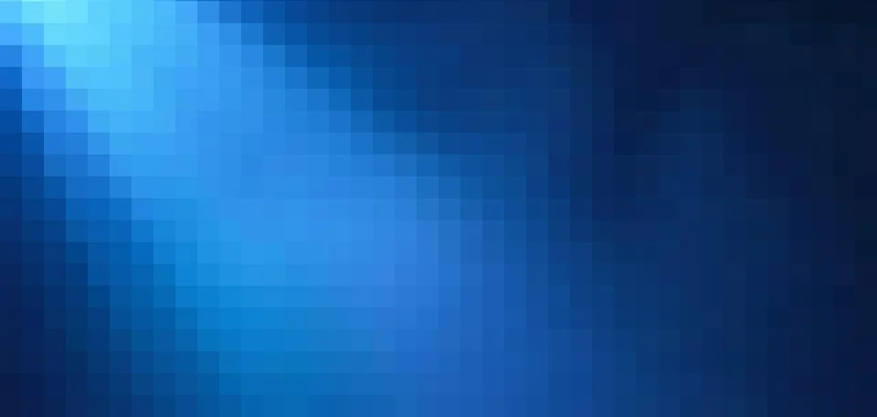 Abstract blue pixelated gradient background texture Stock-Illustration
