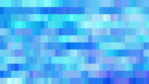 Abstract blue pixelated mosaic background animation Stock Footage 148166766