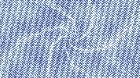 Abstract Blue Pixelated Spiral Pattern Stock Footage 340603783