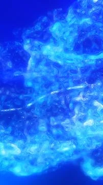 Abstract blue plasma cloud with glowing fluid textures, cyan smoke, and lum.. Photos