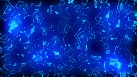Abstract Blue Plasma Stock Footage 276544043