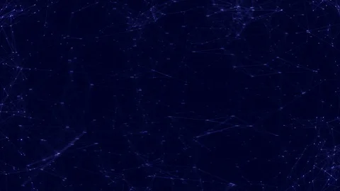 Abstract Blue Plexus Animation Video stock 121239068