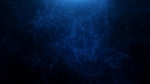 Abstract blue plexus background イラスト素材