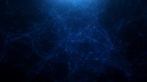 Abstract blue plexus background Stock Illustration