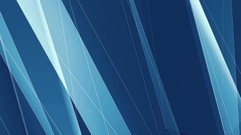 Abstract BLUE poligon net lines cloud animation background new quality dynamic Video stock 90474844